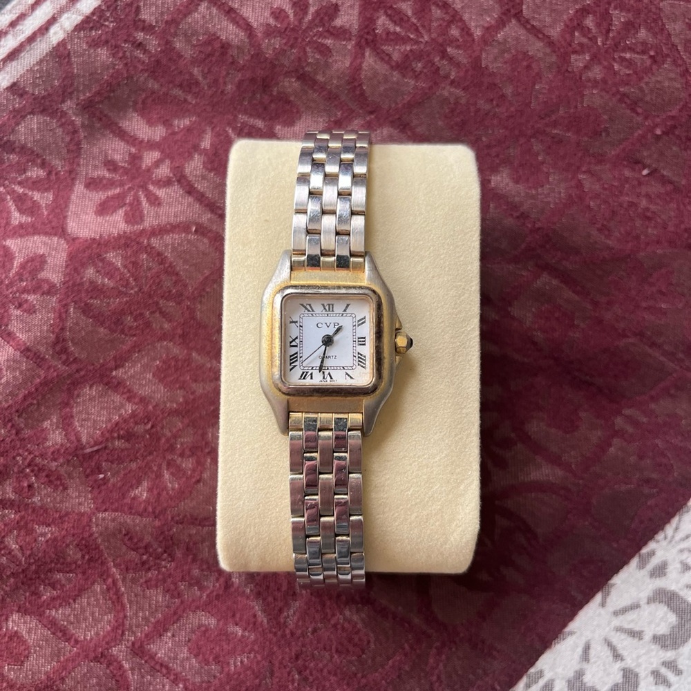 Two-Tone Stainless Steel Watch